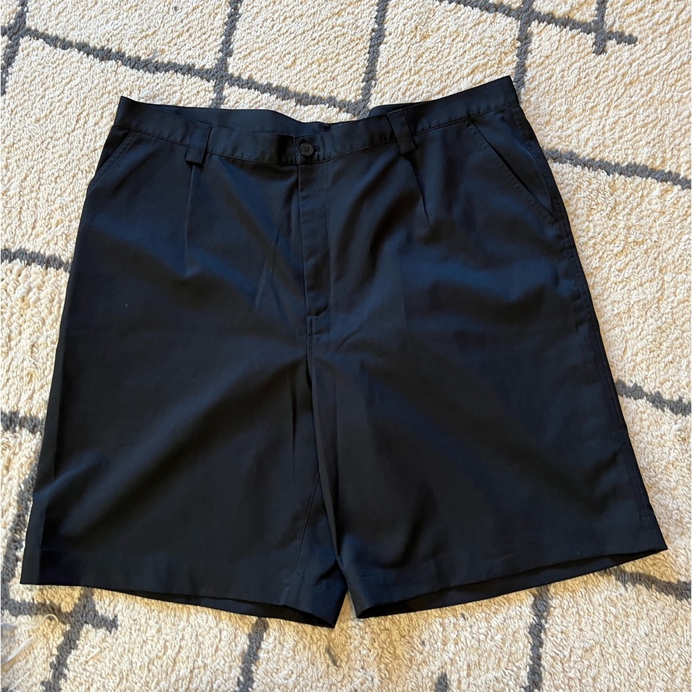 Men’s black Under Armour shorts, size 42